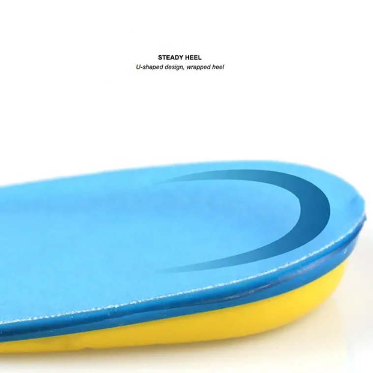 Hælpuder med stødabsorberende gel, U-formet design (2 stk.)