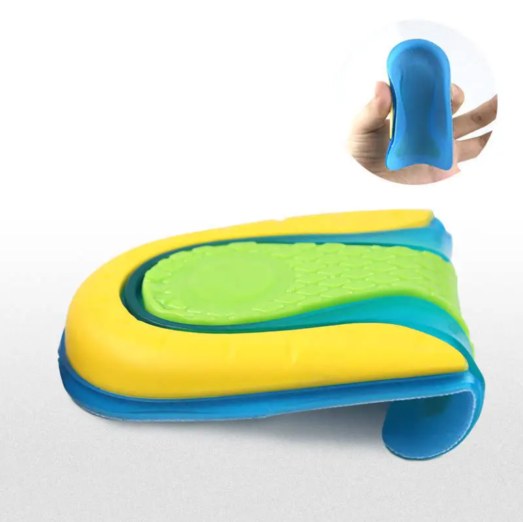 Hælpuder med stødabsorberende gel, U-formet design (2 stk.)