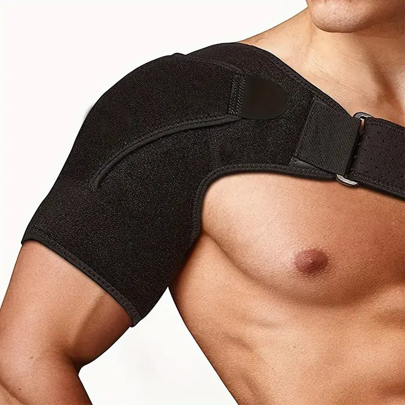 Åndbar neopren skulderbeskytter – justerbar sportsbeskyttelse