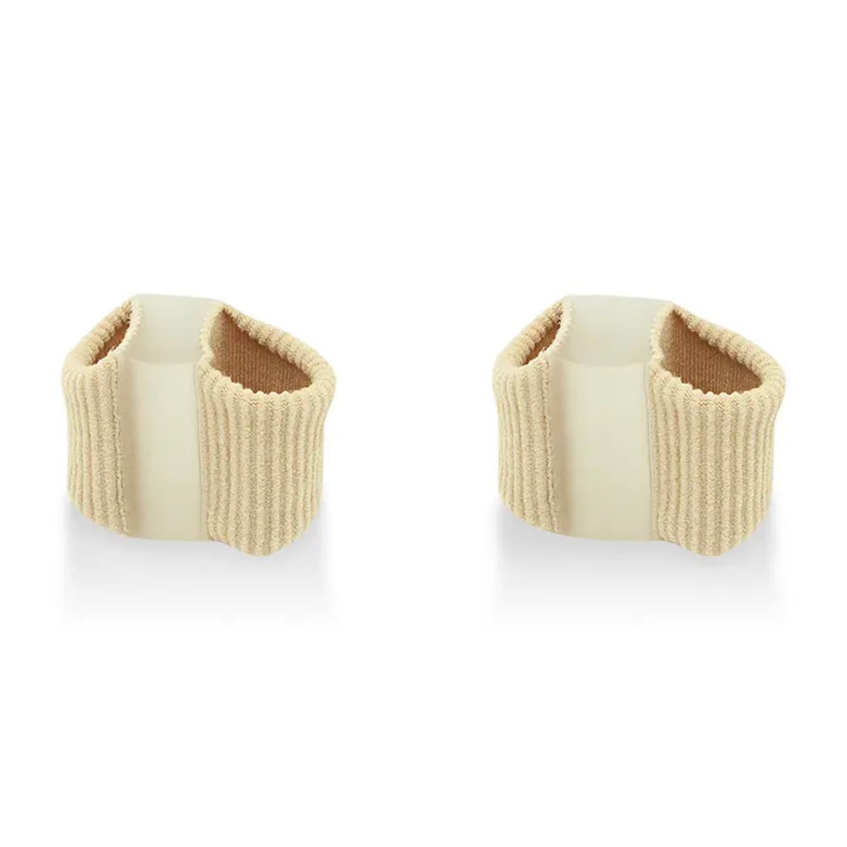 Dobbelt tåseparator (2 stk.), Hallux Valgus