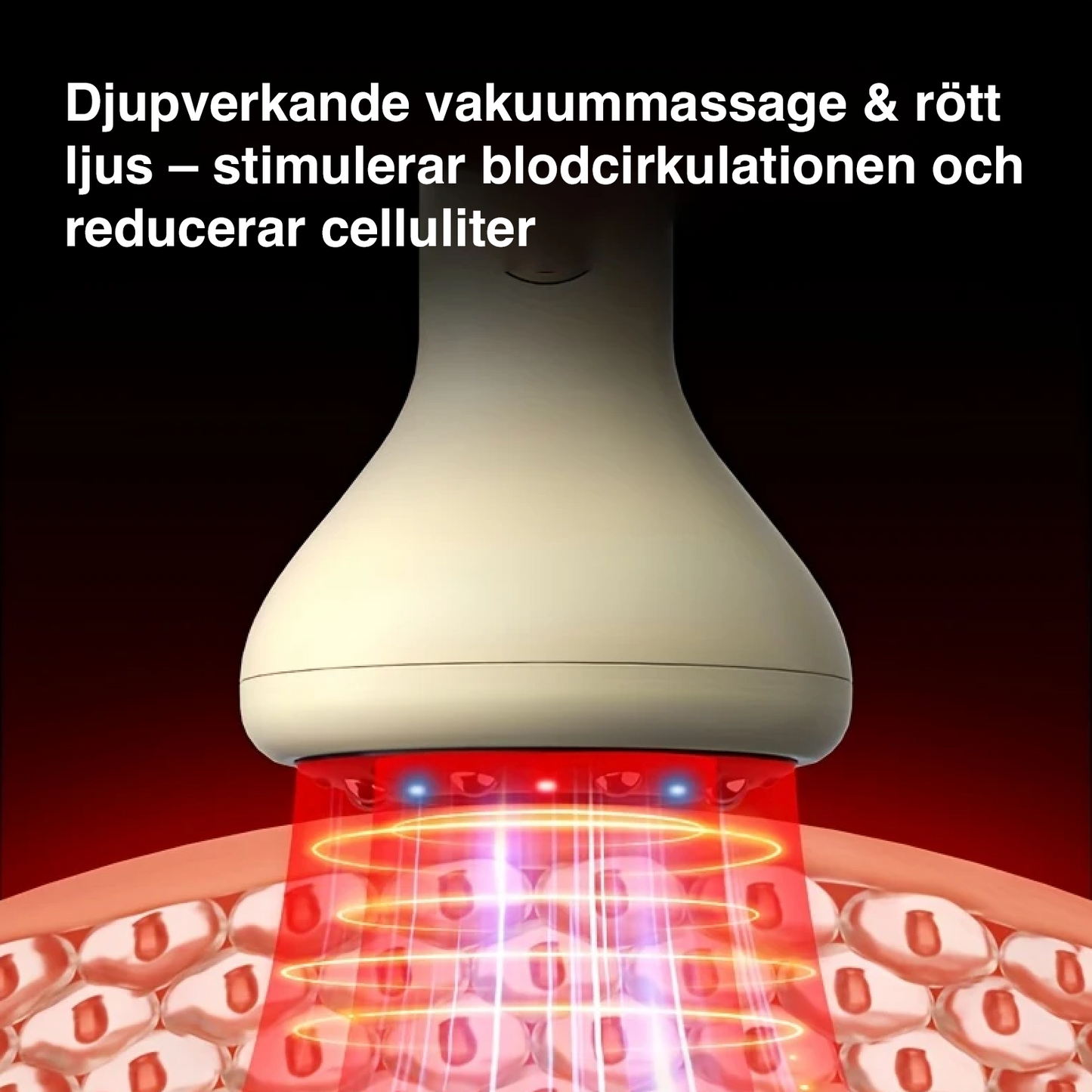 Elektrisk cupping og vakuummassage – Reducerer cellulite og muskelspændinger