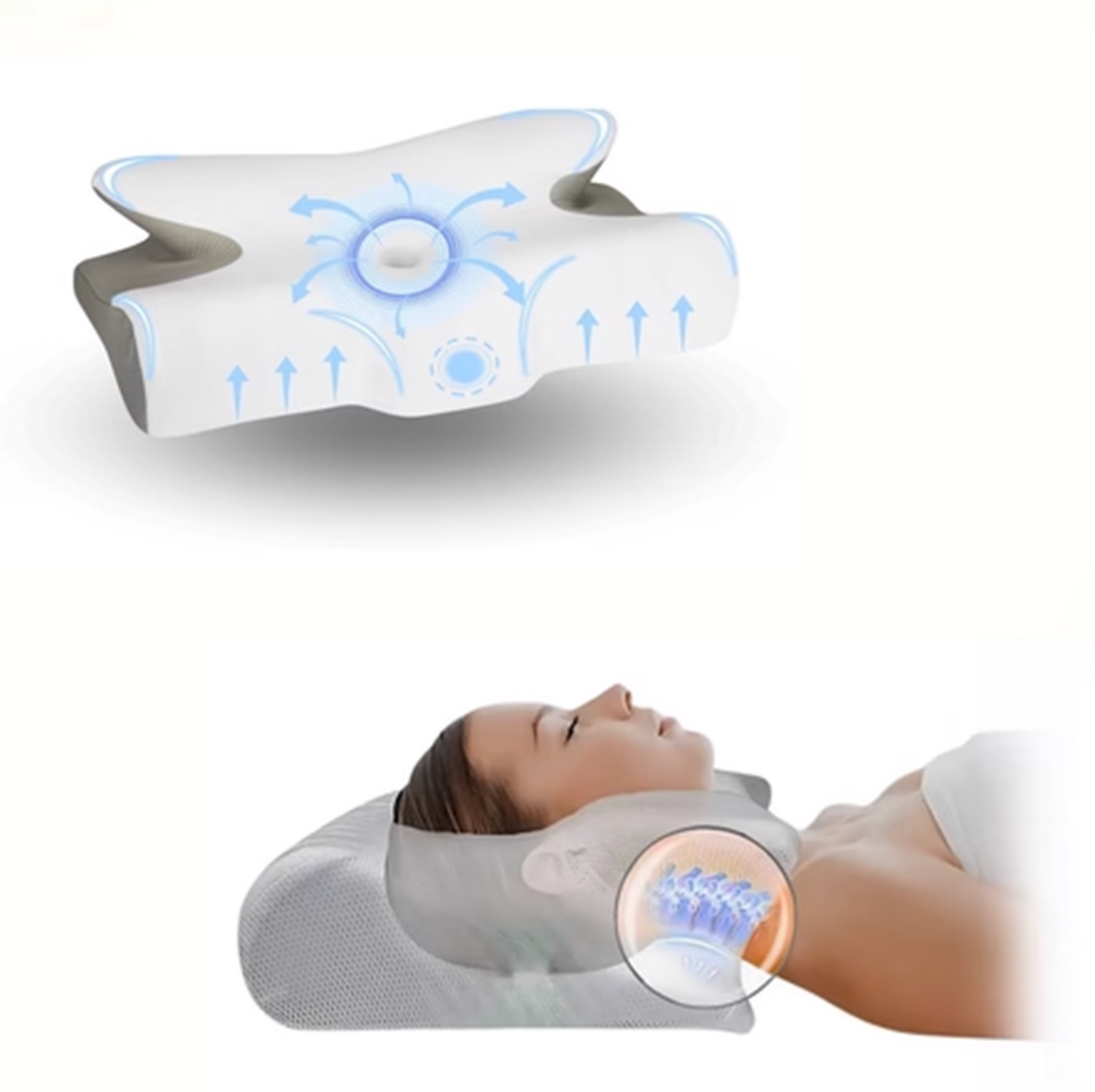 SleepEase - Ergonomisk Komfortpude