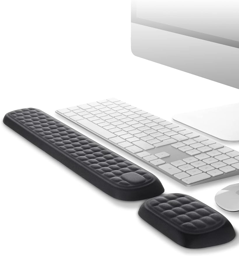 Håndledsstøtte i memory foam – For komfortabel og smertefri skrivning