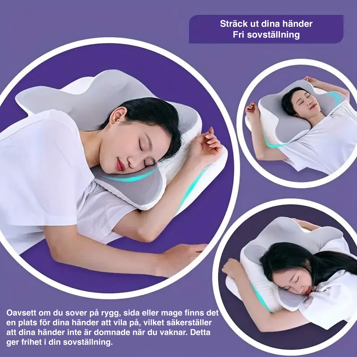 SleepEase - Ergonomisk Komfortpude