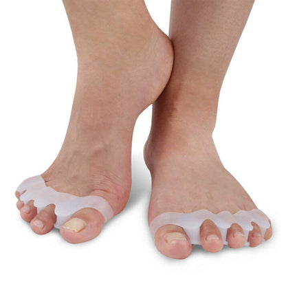 Silikonebeskytter til hallux valgus (2 stk.)