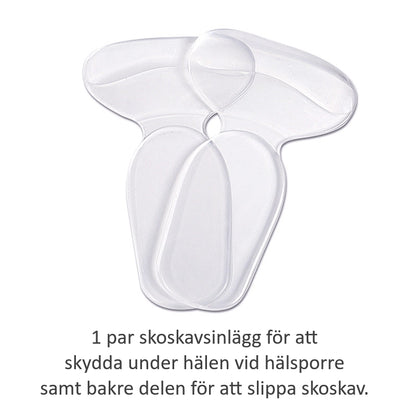 Skoindlæg, hæl (2 stk.), Hælspore