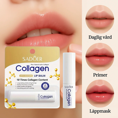 Kollagen læbepomade – Fugter, blødgør og giver glans