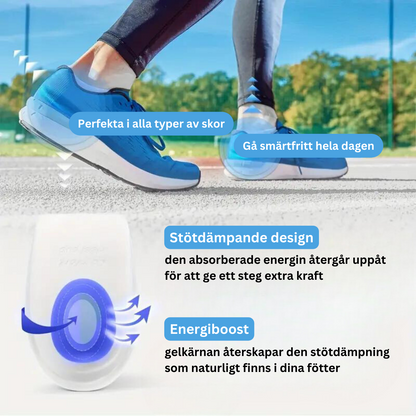 Hæl indersål, hælspore, gel (2 stk)
