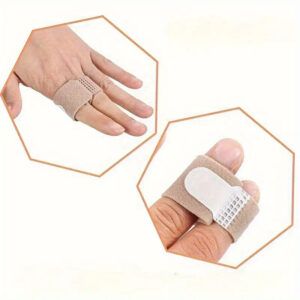 Alternative view of 5 stk genanvendelige tåstøtter & fingerbind til ruptur