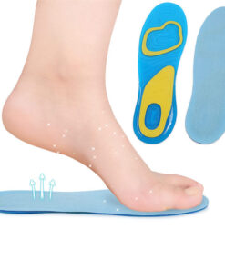 Gel-dämpande inläggssulor för maximal komfort och stöd