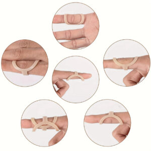 Alternative view of 5-pack fingerskinner – Justerbar støtte til ledbeskyttelse