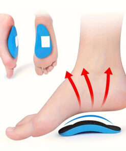 Andningsbara fotvalvssulor - Bekväm lindring för fotsmärta (1 par)