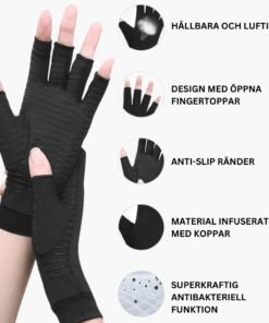 Artrithandskar kompressionshandskar for smartlindring 2