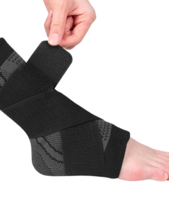 Fotledsstod med stod kompression spannrem 2 1