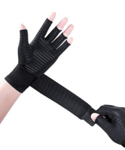 Kompressionshandskar med spannrem 2