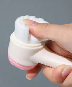 Alternative view of Dubbelverkande Silikon Ansiktsborste – Rengör & Massera