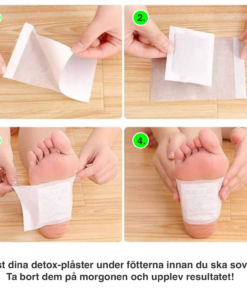 detox fotplaster med naturliga ingredienser 2