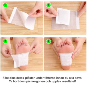 detox fotplaster med naturliga ingredienser 2