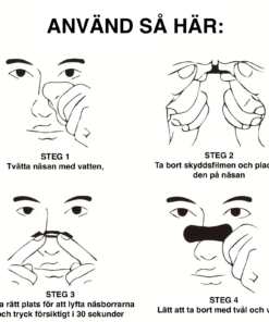 nasremsor for friareandning och minskad snarkning 3