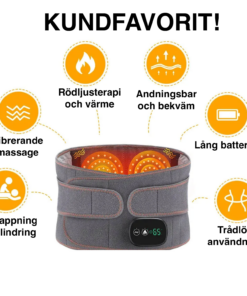 tradlost varmebalte for rygg midja 2