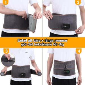 tradlost varmebalte for rygg midja 4